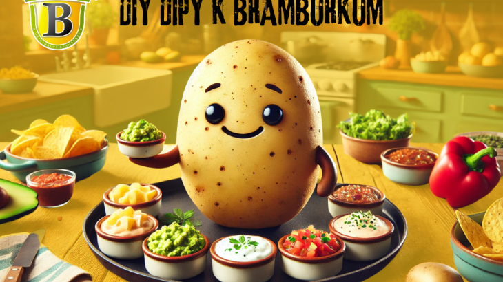 DIY dipy k brambůrkům