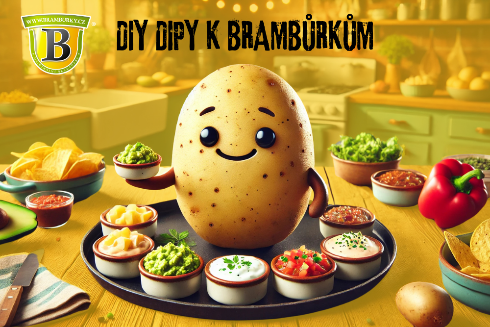 DIY dipy k brambůrkům